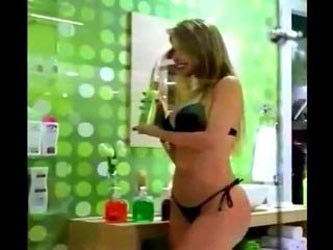 Unbelievable Brazilian Ass In Public Shower (pg13) - Ameman