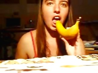 Banana Sucking And Fucking Girlf...