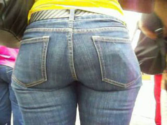 Candid Booty Tight Jeans M.i.l.f.