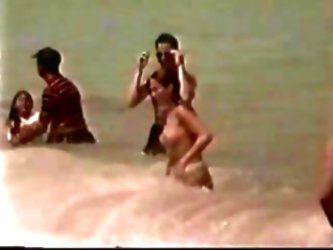Topless Teen Girl- Beach Video