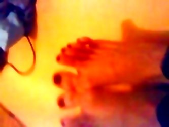 My Sexy Feet Black Polish Footfe...