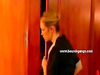 Maids Catch Master Torturing Slave Forced To Fuck In Spanking And Double Holes Group Sex Video