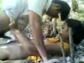 Slutty Indian Teen With Pretty Face And Hairy Pussy Is Laid Down On The Group In The Forest. She Is Penetrated Upskirt Missionary Style. Dirty Quickie