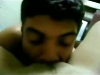 Playful Indian Hottie Takes My Aroused Penis Into Her Mouth For A Thorough Blowjob Before She Lies With Legs Wide Open To Let Me Eat Her Cunt.