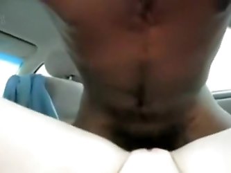 Slamming This White Bitch In The Car Was Quite A Nice Experience .i Screwed Her Teen Pussy With My Black Dick And Made This Private Interracial Hardco