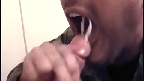 Young Military Boy Sucking Cock Eating Cums In Naval Base