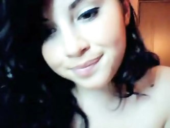 So Adorable Puertorrican Brunette Hair Girlfriend Make Awezone Web Camera Enjoyment In Home