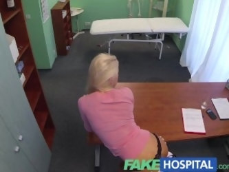 Fakehospital Blonde Seduces Doctor To Get Her Own Way