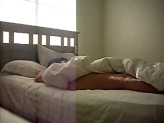 Horny Asian Girl Is In Bed For A Homemade Vid. She Has A Juicy Round White Ass. She Sucks His Cock Then Humps Him In Cowgirl. She Sucks Him Off Then G