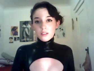 I Made This Selfshot Home Made Video Of Me In A Latex Suit Trying To Look Like Cat Women. I Hope I Turned On Some Latex Fetish Sex Lovers. Feel Free T