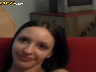 Hi To Everybody! We Are In St. Petersburg At Last! We Are A Hot Amateur Couple That Wanted To Record A Little Sex Tape In The Sauna!