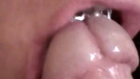 Check Out My Brunette Amateur Wife Giving Me Sensual Blowjob On Closeup Pov Sex Tape. I Taped Her Naughty Soft Lips Caressing The Tip Of My Pink Wet C