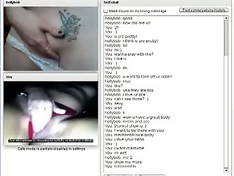 Lesbian Web Chat Recording Where Me And My Partner Strip And Masturbation In Our Webcams Together While We Chat. Double The Fun, Double The Tits And P